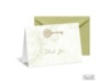 Key to My Heart Note Card and Envelope - Olive