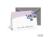 Garden Trellis Note Card and Envelope - Midnight