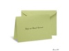 Olive Note Card and Envelope