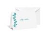 Damask Edges Note Card and Envelope