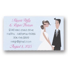 Stylish Couple Calling Cards