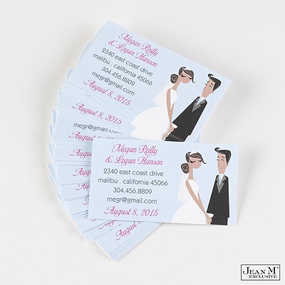 Stylish Couple Calling Cards