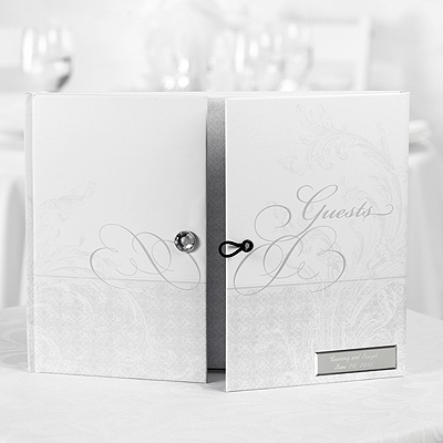 Sparkling Gem Guest Book