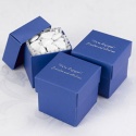 Royal Blue Lidded Favor Boxes