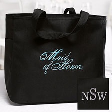 Stylish Maid of Honor Tote Bag