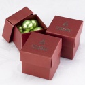 Red Lidded Favor Boxes