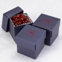 Navy Lidded Favor Boxes