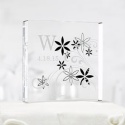 Floral Swirl Acrylic Cake Top