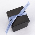 Personalized Blue Satin Favor Ribbon