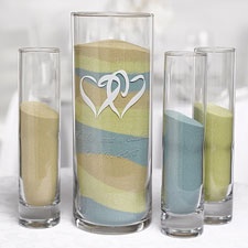 Two Hearts Sand Ceremony Set