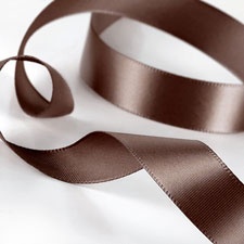 Espresso Satin Ribbon