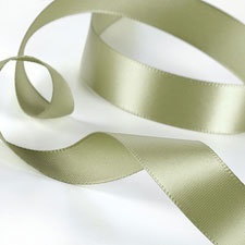 Olive Satin Ribbon