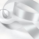 Silver Satin Ribbon