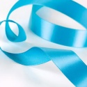 Turquoise Satin Ribbon
