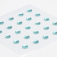 Aqua Rhinestone