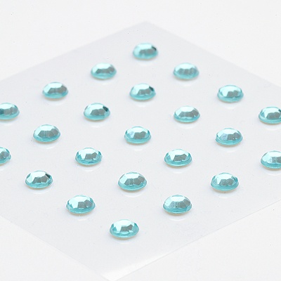 Aqua Rhinestone