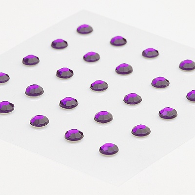 Purple Rhinestone