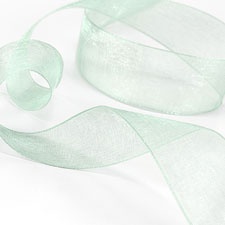 Aqua Sheer Ribbon