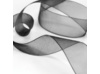 Black Sheer Ribbon