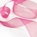 Fuchsia Sheer Ribbon