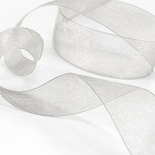 Silver Sheer Ribbon