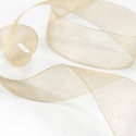 Taupe Sheer Ribbon
