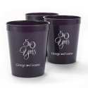 Dark Purple Personalized Cup