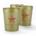 Metallic Gold Personalized Cup
