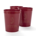 Maroon Personalized Cup