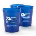 Navy Blue Personalized Cup