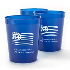 Navy Blue Personalized Cup