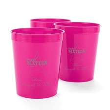 Fuchsia Personalized Cup