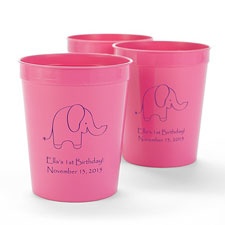Pink Personalized Cup