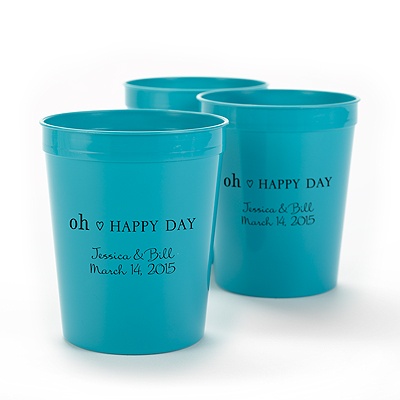 Teal Personalized Cup