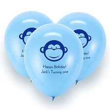 Baby Blue Custom Balloon