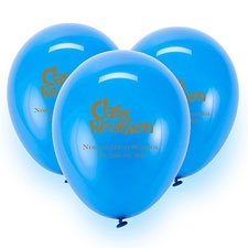 Royal Blue Custom Balloon