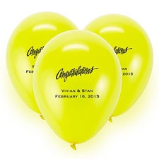 Yellow Custom Balloon