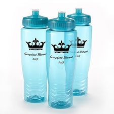 Aqua Personalized Water Bottle
