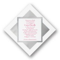 Reflection Bar and Bat Mitzvah Invitation