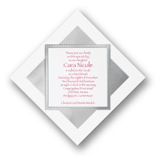 Reflection Bar and Bat Mitzvah Invitation