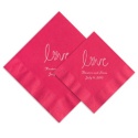 Magenta Napkins