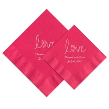 Magenta Napkins
