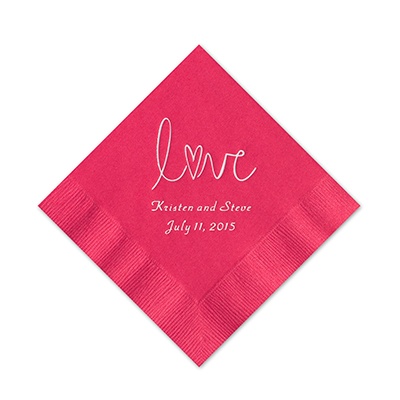 Magenta Napkins