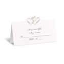 Two Hearts Place Card - Personalized