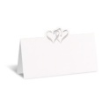 Two Hearts Place Card - Blank
