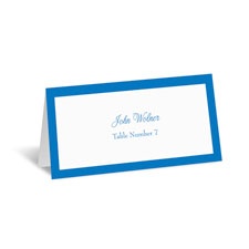 Bold Border Place Card