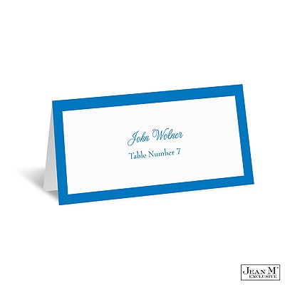 Bold Border Place Card
