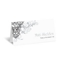 Flowing Filigree Place Card - Stainless