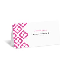 Mosaic Crest Place Card