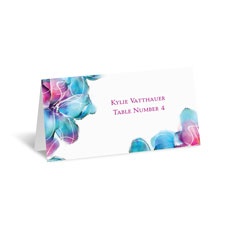 Watercolor Blossoms Place Card